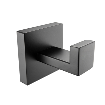 matt black robe hook