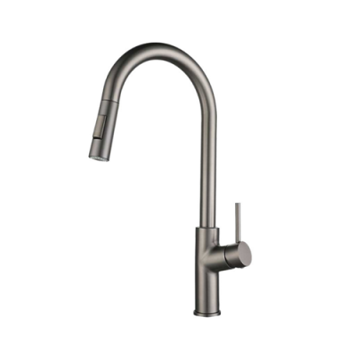 Pull down kitchen sink faucet