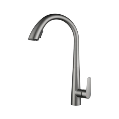 Pull down kitchen sink faucet