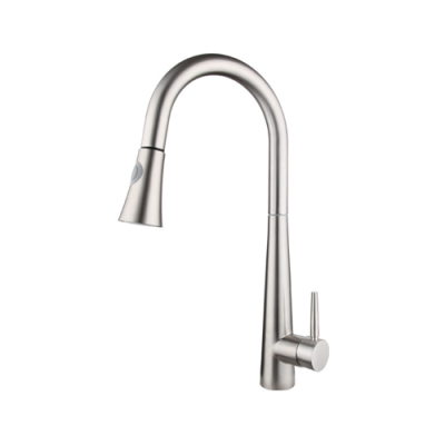 Pull down kitchen sink faucet