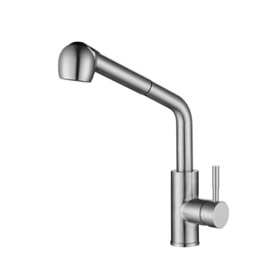 Pull down kitchen sink faucet