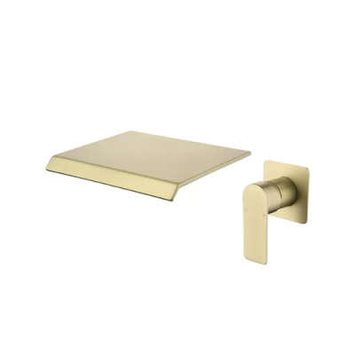 Waterfall basin faucet