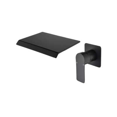Waterfall basin faucet