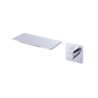 Waterfall basin/bathtub mixer