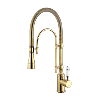 Pull out kitchen sink faucet