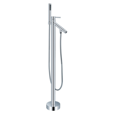 Floor standing bathtub faucet
