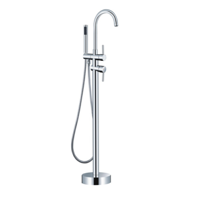 Floor standing bathtub mixer