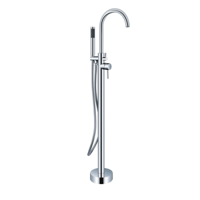 Floor standing bathtub mixer