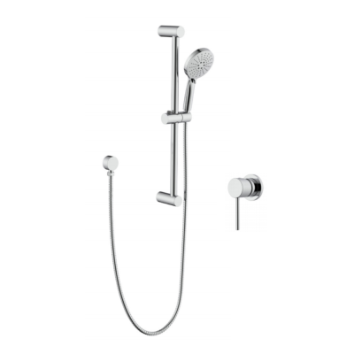 Concealed shower mixer system