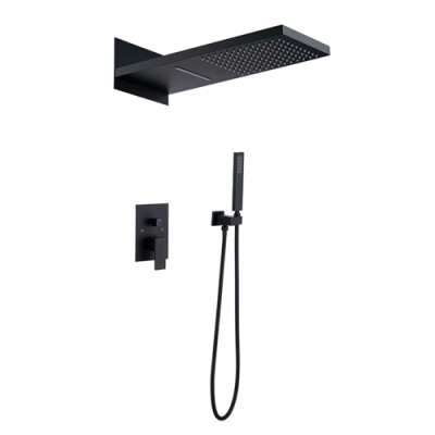 Waterfall shower set