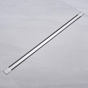 <img src="257.png" alt="a SUS304 material chrome 2.5x60cm linear drain">