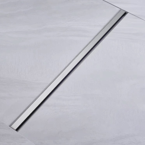 <img src="260.png" alt="a SUS304 material chrome 2.5x60cm linear drain">